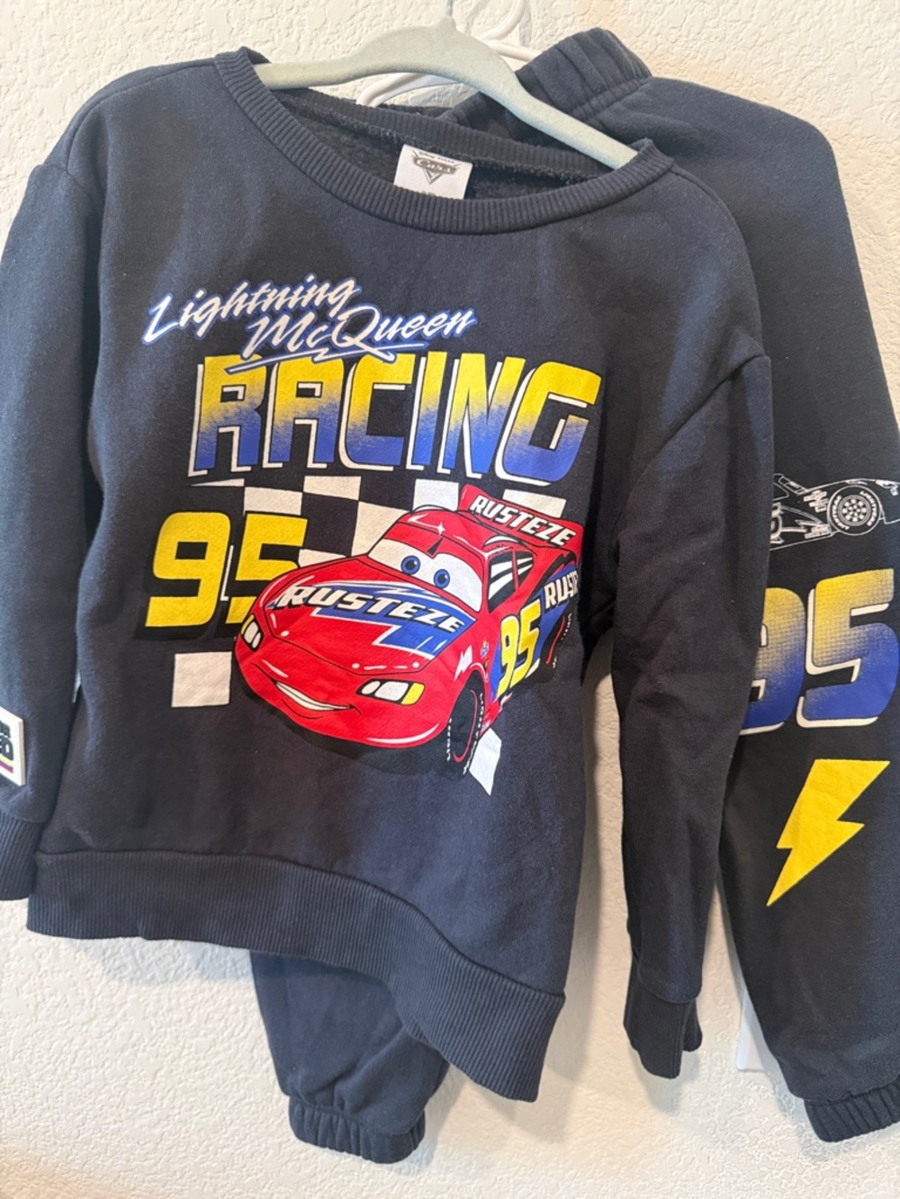 Cars Lightning McQueen Racing Sweatshirt Pant Set